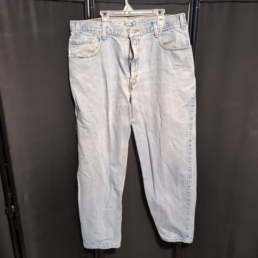 VTG Vintage Levi's 560 Light Wash Loose Fit Tapered Leg Jeans 36 x 30 Cowboy